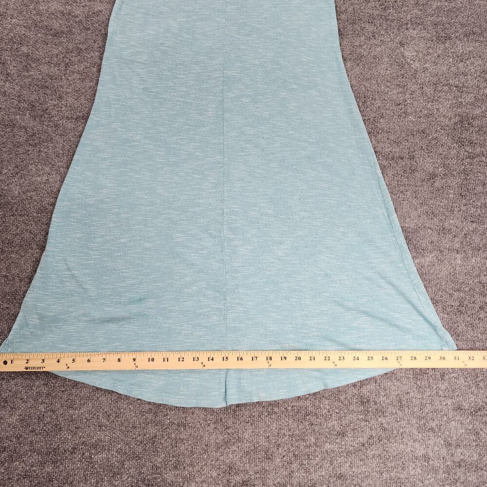 Soft Surroundings Dress Womens Petite Small Blue Electra Cold Shoulder Pocket - Picture 12 of 16